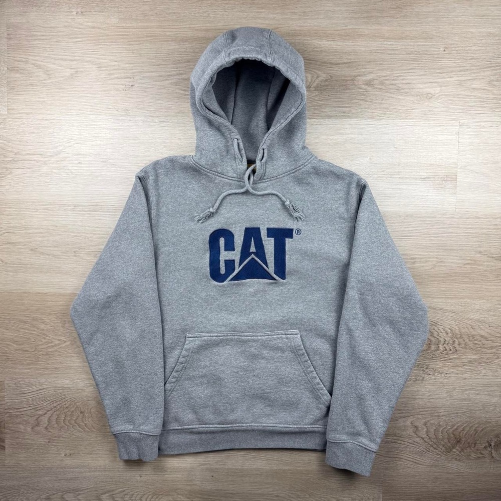 Caterpillar CAT Trademark Heavyweight Pullover Hoodie M